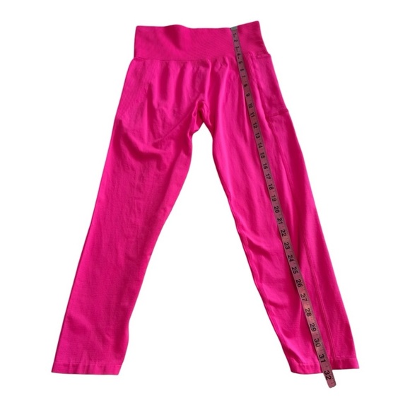 Victoria Secret PINK 'Cool & Comfy Leggings' - Neon Pink - Size Medium - Picture 8 of 11